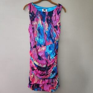 Multicolor cocktail dress